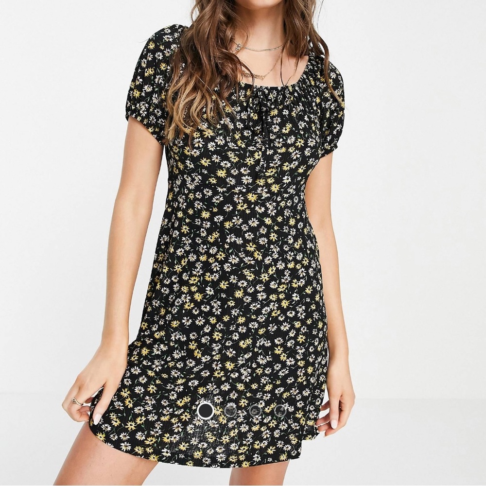 Black Floral Dress